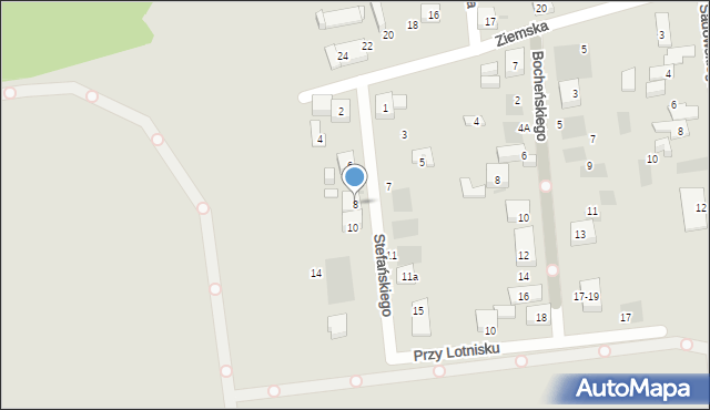 Bydgoszcz, Stefańskiego Walentego, 8, mapa Bydgoszczy
