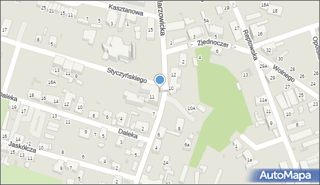 Bytom, Stolarzowicka, 11l, mapa Bytomia