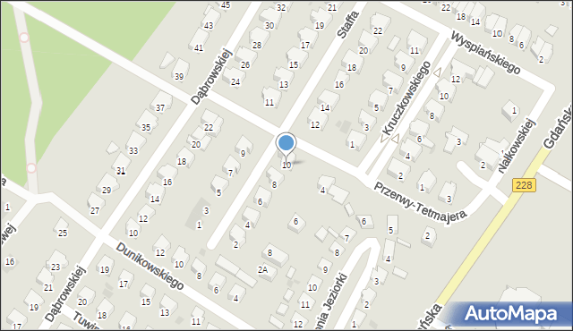 Bytów, Staffa Leopolda, 10, mapa Bytów