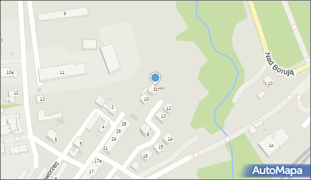 Bytów, Stary Dworzec, 11, mapa Bytów