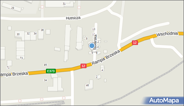 Chełm, Stolarska, 3, mapa Chełma