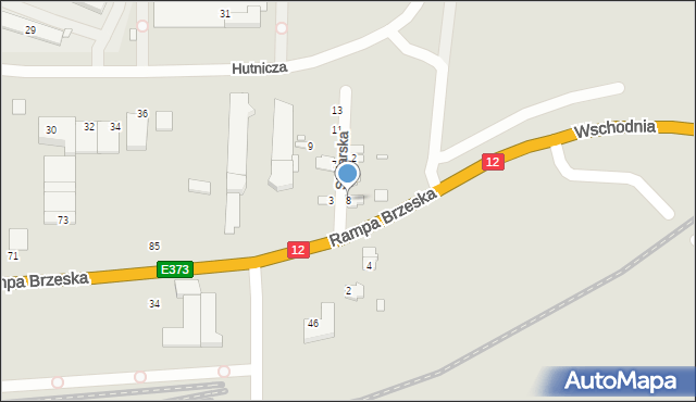 Chełm, Stolarska, 8, mapa Chełma