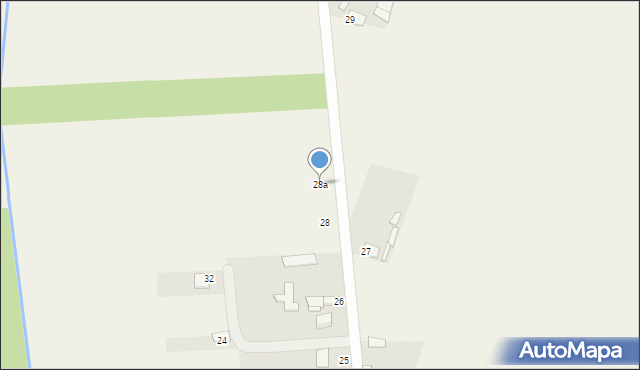 Chlewice, Strażacka, 28a, mapa Chlewice