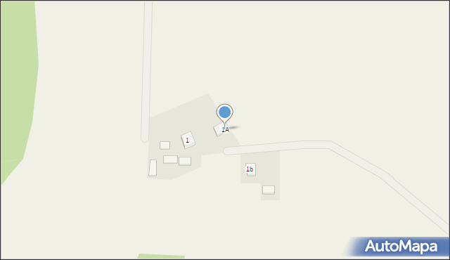 Cholewiana Góra, Stara Droga, 1A, mapa Cholewiana Góra