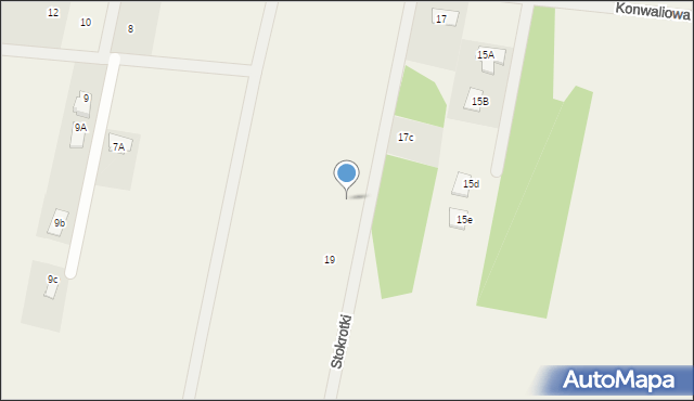 Chrośla, Stokrotki, 21, mapa Chrośla