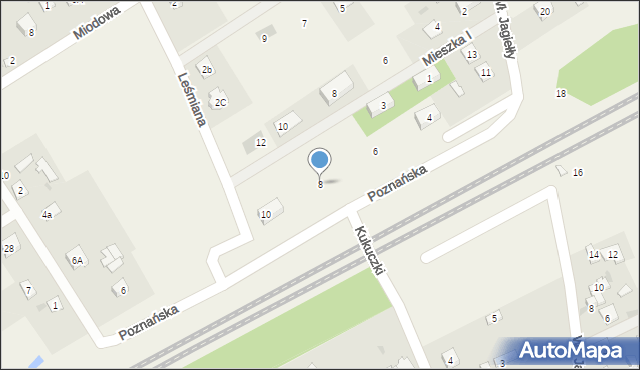 Chylice, Stefana Batorego, 8, mapa Chylice