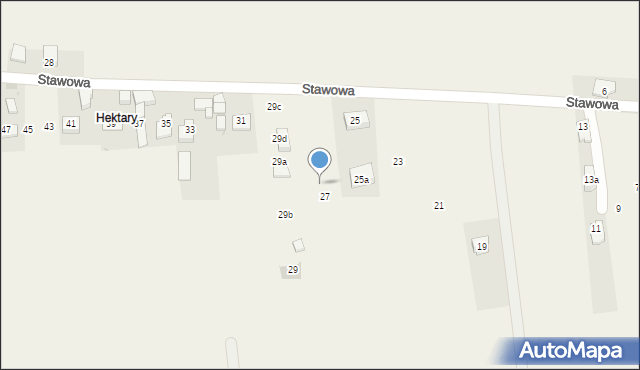 Cianowice, Stawowa, 27e, mapa Cianowice
