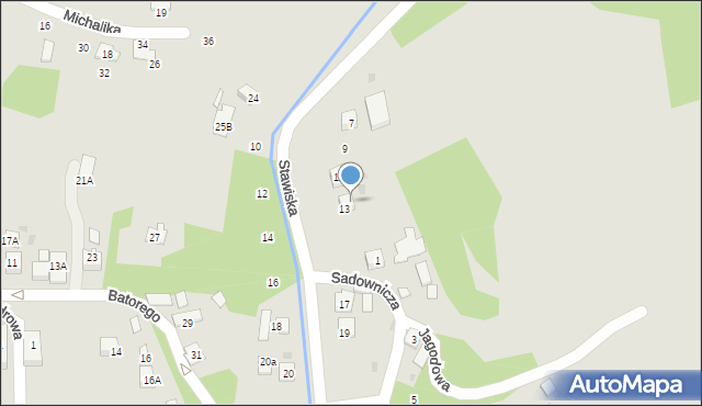 Ciężkowice, Stawiska, 15, mapa Ciężkowice