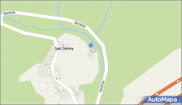 Cisiec, Stroma, 2, mapa Cisiec