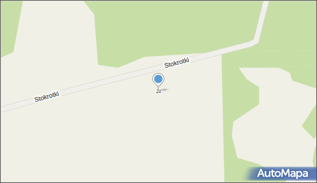 Czapielsk, Stokrotki, 24, mapa Czapielsk