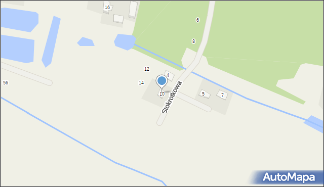 Czmoniec, Stokrotkowa, 16, mapa Czmoniec