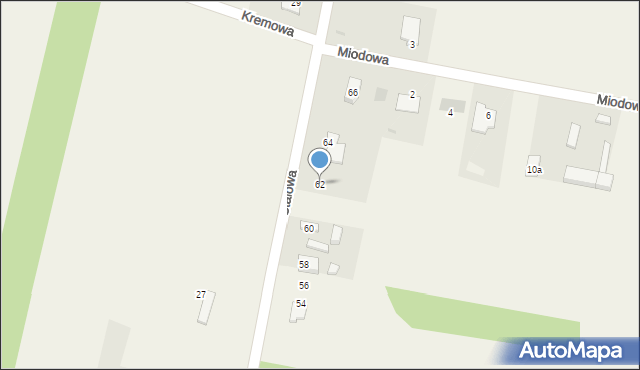 Czyżów, Stalowa, 62, mapa Czyżów