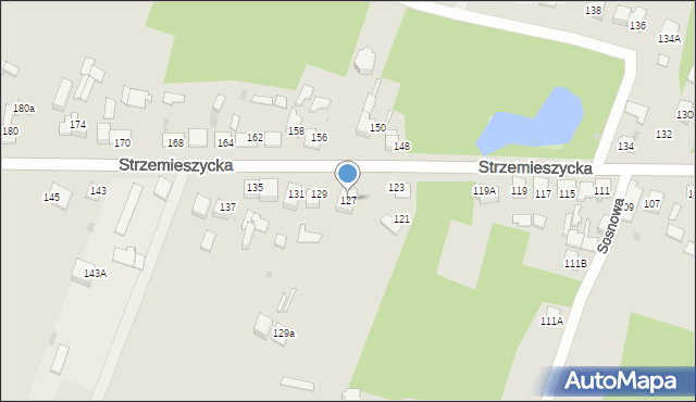 Dąbrowa Górnicza, Strzemieszycka, 127, mapa Dąbrowa Górnicza