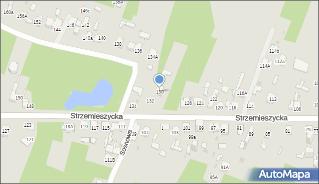 Dąbrowa Górnicza, Strzemieszycka, 130, mapa Dąbrowa Górnicza