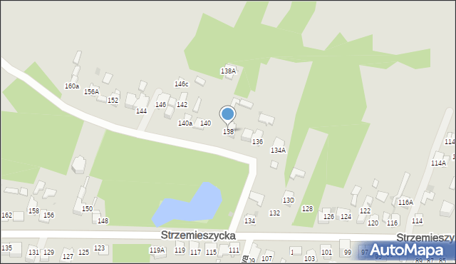 Dąbrowa Górnicza, Strzemieszycka, 138, mapa Dąbrowa Górnicza