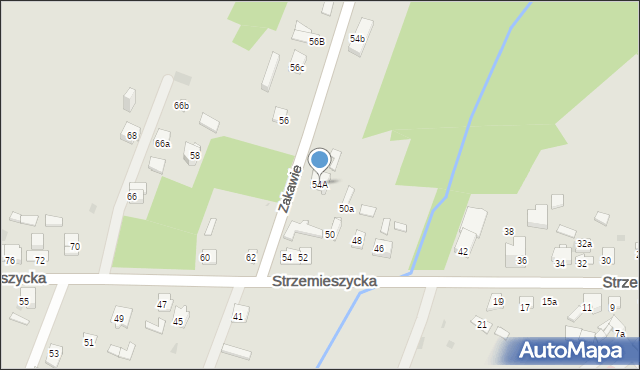 Dąbrowa Górnicza, Strzemieszycka, 54A, mapa Dąbrowa Górnicza