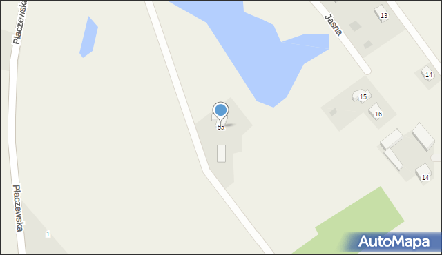 Dąbrówka, Starogardzka, 5a, mapa Dąbrówka