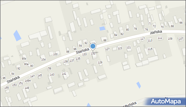 Dąbrówka-Stany, Stańska, 47, mapa Dąbrówka-Stany