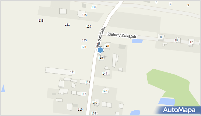 Dąbrówki, Starowiejska, 146, mapa Dąbrówki