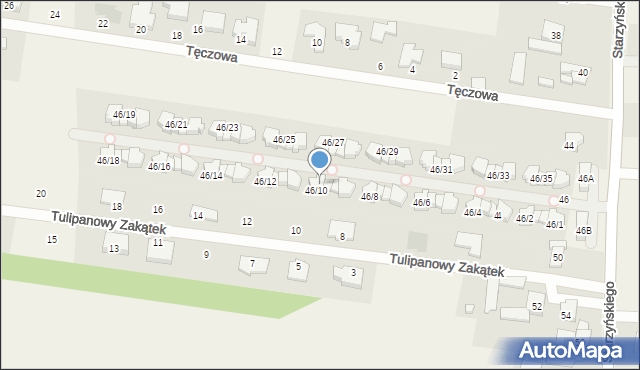 Dawidy Bankowe, Starzyńskiego, 48/10, mapa Dawidy Bankowe