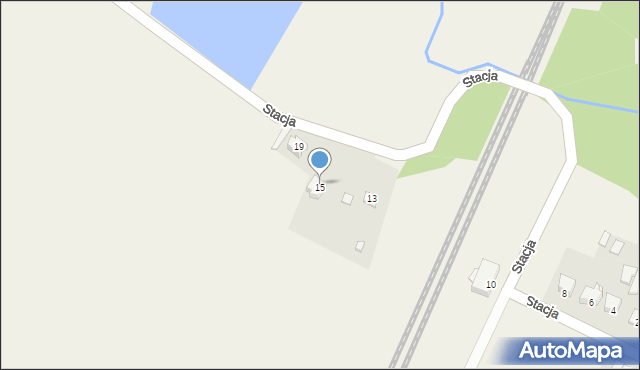 Dębska Wola, Stacja, 15, mapa Dębska Wola