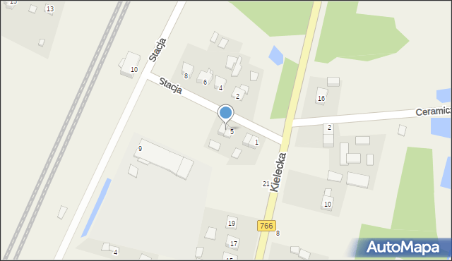 Dębska Wola, Stacja, 7, mapa Dębska Wola