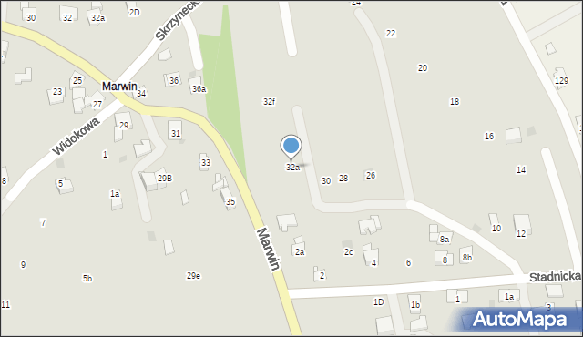 Dobczyce, Stadnicka, 32a, mapa Dobczyce