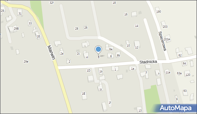 Dobczyce, Stadnicka, 6, mapa Dobczyce