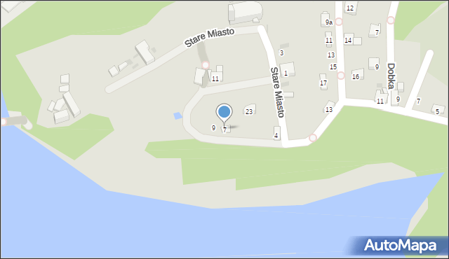 Dobczyce, Stare Miasto, 7, mapa Dobczyce