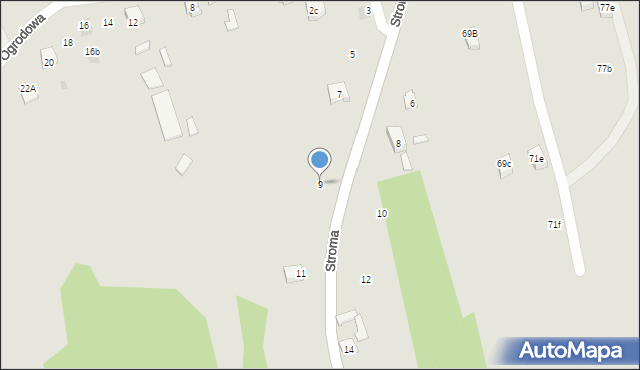Dobczyce, Stroma, 9, mapa Dobczyce