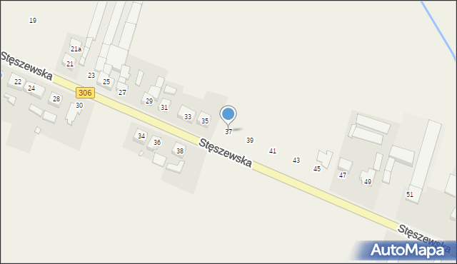 Dobieżyn, Stęszewska, 37, mapa Dobieżyn