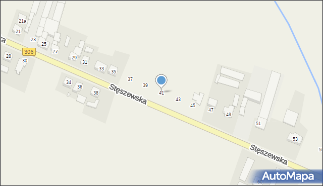 Dobieżyn, Stęszewska, 41, mapa Dobieżyn