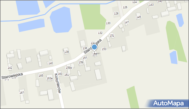 Dobra, Starowiejska, 155, mapa Dobra
