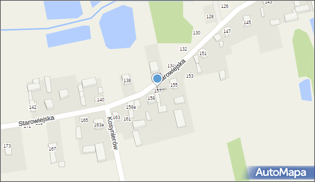 Dobra, Starowiejska, 157, mapa Dobra