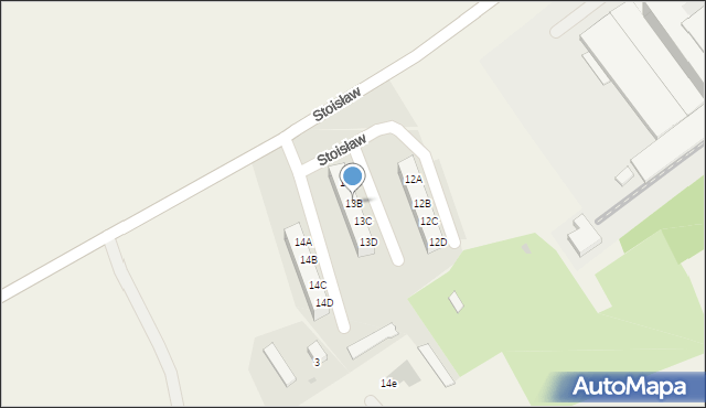 Dobre, Stoisław, 13B, mapa Dobre