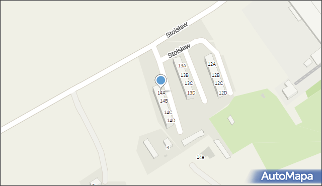 Dobre, Stoisław, 14A, mapa Dobre
