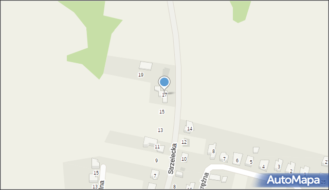 Dobroszyce, Strzelecka, 17, mapa Dobroszyce