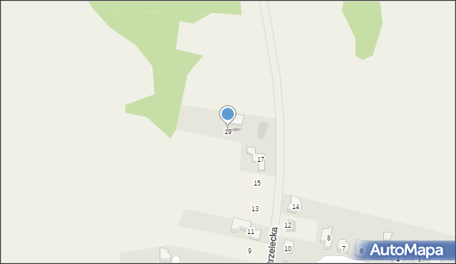 Dobroszyce, Strzelecka, 19, mapa Dobroszyce
