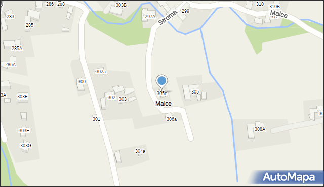 Dzianisz, Stroma, 1, mapa Dzianisz