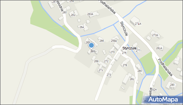 Dzianisz, Styrczule, 10, mapa Dzianisz