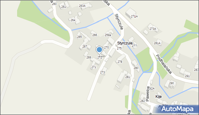 Dzianisz, Styrczule, 16, mapa Dzianisz