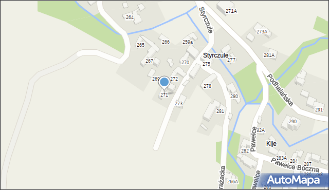 Dzianisz, Styrczule, 18, mapa Dzianisz