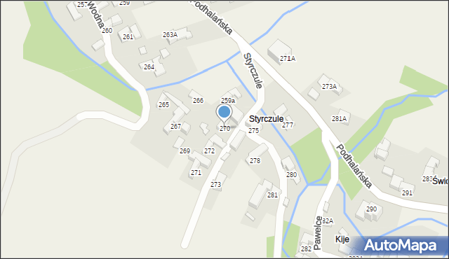 Dzianisz, Styrczule, 2, mapa Dzianisz