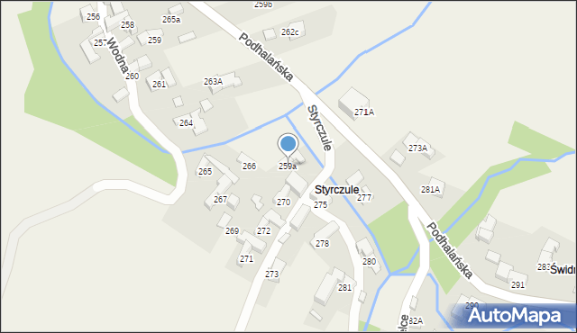 Dzianisz, Styrczule, 4, mapa Dzianisz