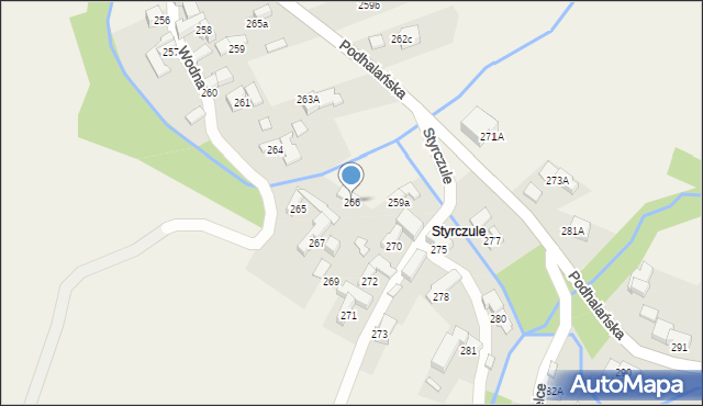 Dzianisz, Styrczule, 8, mapa Dzianisz