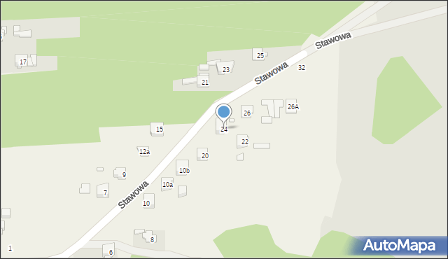 Fugasówka, Stawowa, 24, mapa Fugasówka