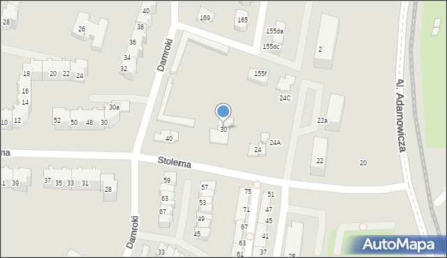 Gdańsk, Stolema, 30, mapa Gdańska