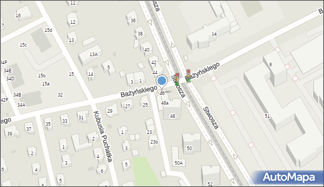 Gdańsk, Stwosza Wita, 46, mapa Gdańska