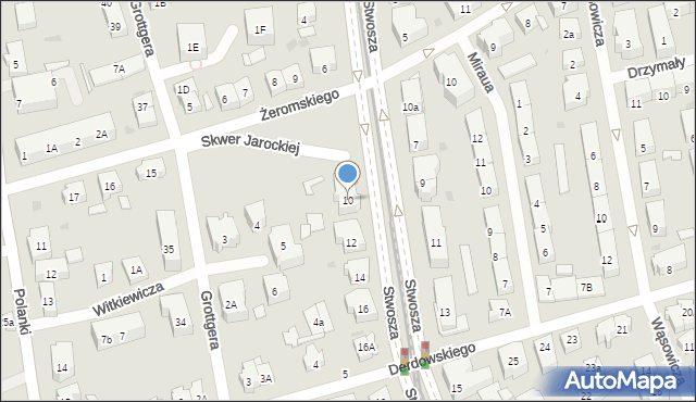 Gdańsk, Stwosza Wita, 10, mapa Gdańska