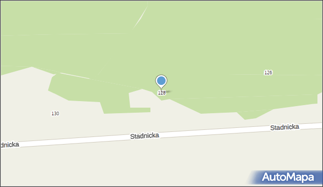 Gdów, Stadnicka, 128, mapa Gdów